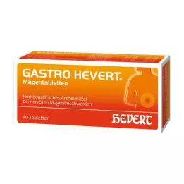 GASTRO-HEVERT Tabletki żołądkowe, 40 szt
