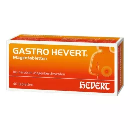 GASTRO-HEVERT Tabletki żołądkowe, 40 szt