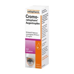 CROMO-RATIOPHARM Krople do oczu, 10 ml