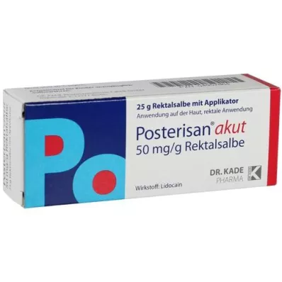 POSTERISAN Ostra maść, 25 g