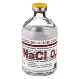NATRIUMCHLORID Nośnik roztwór do wstrzykiwań, 100 ml