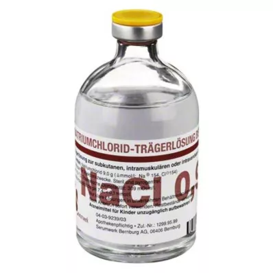 NATRIUMCHLORID Nośnik roztwór do wstrzykiwań, 100 ml