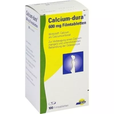 CALCIUM DURA Tabletki powlekane, 100 szt