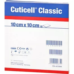 CUTICELL Klasyczna gaza na rany 10x10 cm, 100 szt
