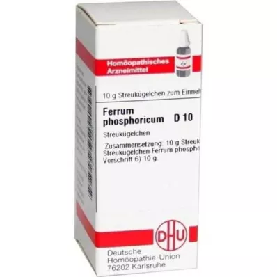 DHU Ferrum phoricum C 10 globulek, 10 g DHU Ferrum phoricum C 10 globulek, 10 g