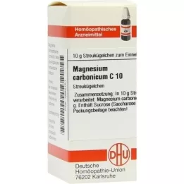 MAGNESIUM CARBONICUM C 10 kulek, 10 g