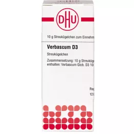 VERBASCUM D 3 globulki, 10 g