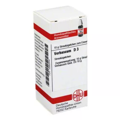 VERBASCUM D 3 globulki, 10 g VERBASCUM D 3 globulki, 10 g