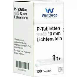 P TABLETTEN biały 10 mm, 100 szt