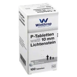 P TABLETTEN biały 10 mm, 100 szt