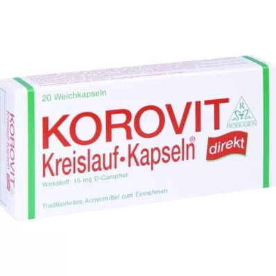 KOROVIT Kapsułki cyrkulacyjne, 20 szt