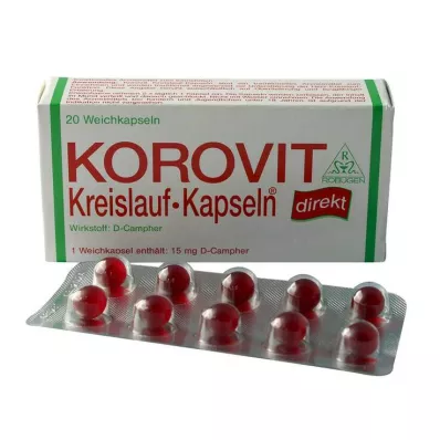 KOROVIT Kapsułki cyrkulacyjne, 20 szt KOROVIT Kapsułki cyrkulacyjne, 20 szt