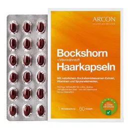 BOCKSHORN+mikrokapsułki do włosów Tisane plus, 60 szt