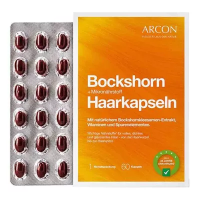 BOCKSHORN+mikrokapsułki do włosów Tisane plus, 60 szt BOCKSHORN+mikrokapsułki do włosów Tisane plus, 60 szt