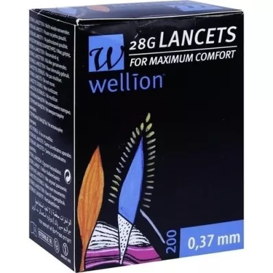 WELLION Lancety 28 G, 200 szt