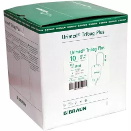 URIMED Tribag Plus Urine Leg Sleeve 500ml 50cm ster., 10 szt