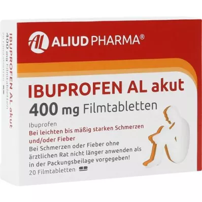 IBUPROFEN AL ostre tabletki powlekane 400 mg, 20 szt