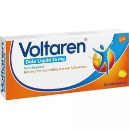 VOLTAREN Dolo Liquid 25 mg kapsułki miękkie, 10 szt