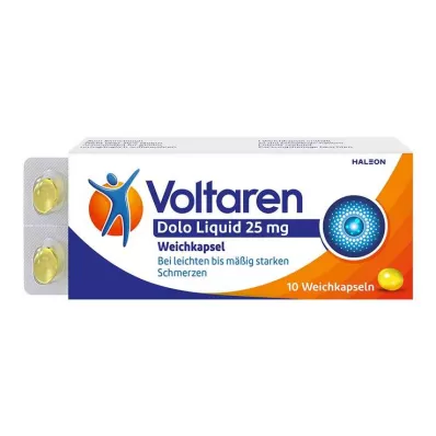 VOLTAREN Dolo Liquid 25 mg kapsułki miękkie, 20 szt VOLTAREN Dolo Liquid 25 mg kapsułki miękkie, 20 szt