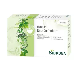 SIDROGA Torebka filtrująca z zieloną herbatą Wellness, 20X1,7 g