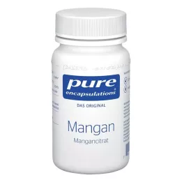 PURE ENCAPSULATIONS Mangan Kapsułki cytrynianu manganu, 60 kapsułek