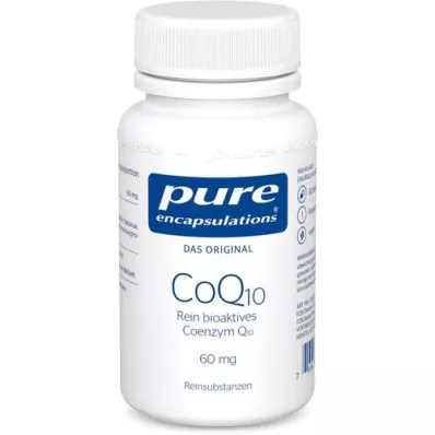 PURE ENCAPSULATIONS Kapsułki CoQ10 60 mg, 60 szt
