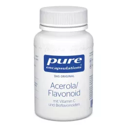 PURE ENCAPSULATIONS Kapsułki Acerola/Flawonoidy, 60 kapsułek
