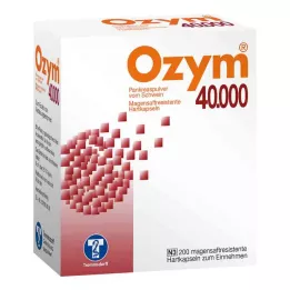 OZYM 40 000 kapsułek twardych powlekanych dojelitowo, 200 szt