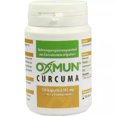 OXIMUN Curcuma Capsules, 120 kapsułek