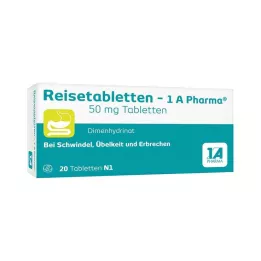 REISETABLETTEN-1A Pharma, 20 szt