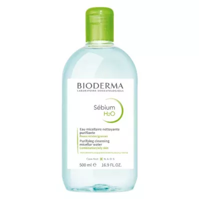 BIODERMA Roztwór oczyszczający Sebium H2O, 500 ml