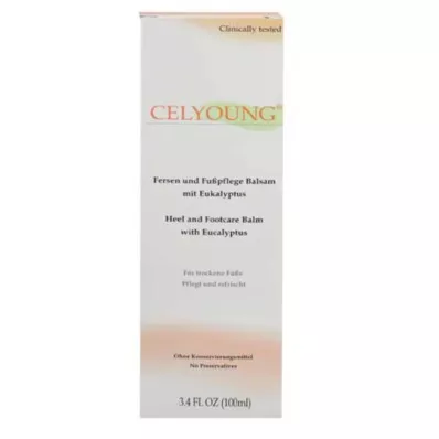 CELYOUNG Balsam do pielęgnacji pięt i stóp z eukaliptusem, 100 ml