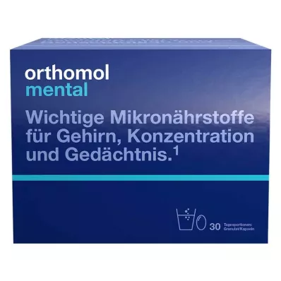 ORTHOMOL granulki/kapsułki mentalne 30 dni combip., 30 szt