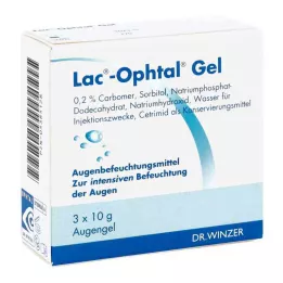 LAC OPHTAL Żel, 3X10 g