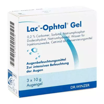 LAC OPHTAL Żel, 3X10 g