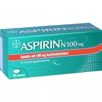 ASPIRIN N tabletki 100 mg, 98 szt