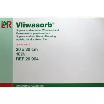 VLIWASORB superabsorb.absorb.comp.sterile 20x30 cm, 10 szt