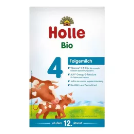 HOLLE Ekologiczne mleko dla dzieci 4, 600 g