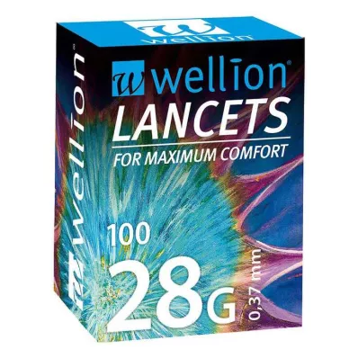 WELLION Lancety 28 G, 100 szt