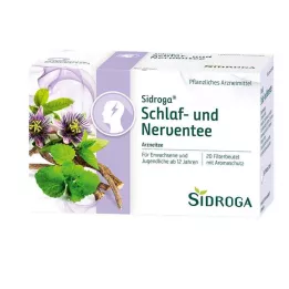 SIDROGA Torebka filtrująca Sleep and Nerve Tea, 20X2,0 g