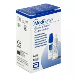 MEDISENSE Kontr. roztwór glukoza + ketony H/L, 2 fl