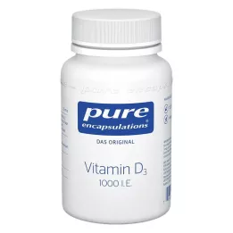 PURE ENCAPSULATIONS Witamina D3 1000 j.m. w kapsułkach, 120 kapsułek