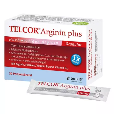 TELCOR Arginina plus Btl. granulki, 30 szt