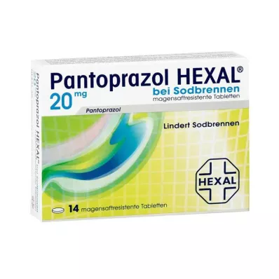 Pantoprazole Hexal b. Tabletki dojelitowe na zgagę, 14 szt Pantoprazole Hexal b. Tabletki dojelitowe na zgagę, 14 szt