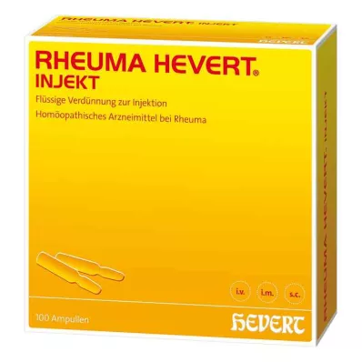 RHEUMA HEVERT ampułki do wstrzykiwań, 100 x 2 ml