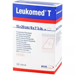 LEUKOMED transp.sterylne plastry 15x20 cm, 50 szt