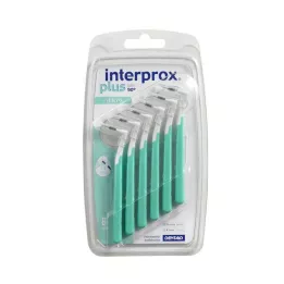 INTERPROX plus szczoteczka międzyzębowa micro green, 6 szt
