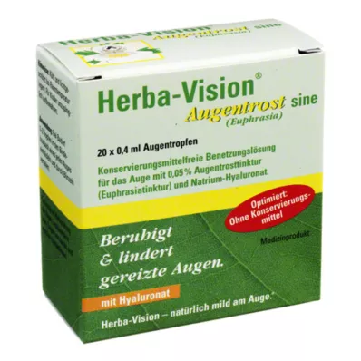 HERBA-VISION Krople do oczu Eyebright sine, 20X0,4 ml HERBA-VISION Krople do oczu Eyebright sine, 20X0,4 ml