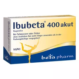 IBUBETA 400 tabletek powlekanych o ostrym działaniu, 50 szt