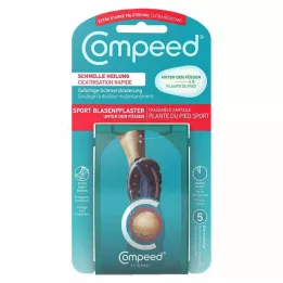 COMPEED Plaster na pęcherze pod stopami, 5 szt